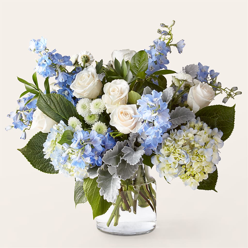 Clear Skies Bouquet – MALLERY'S FLOWERS & GIFTS, Redding CA