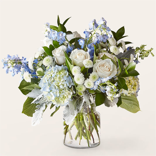 Clear Skies Bouquet – MALLERY'S FLOWERS & GIFTS, Redding CA