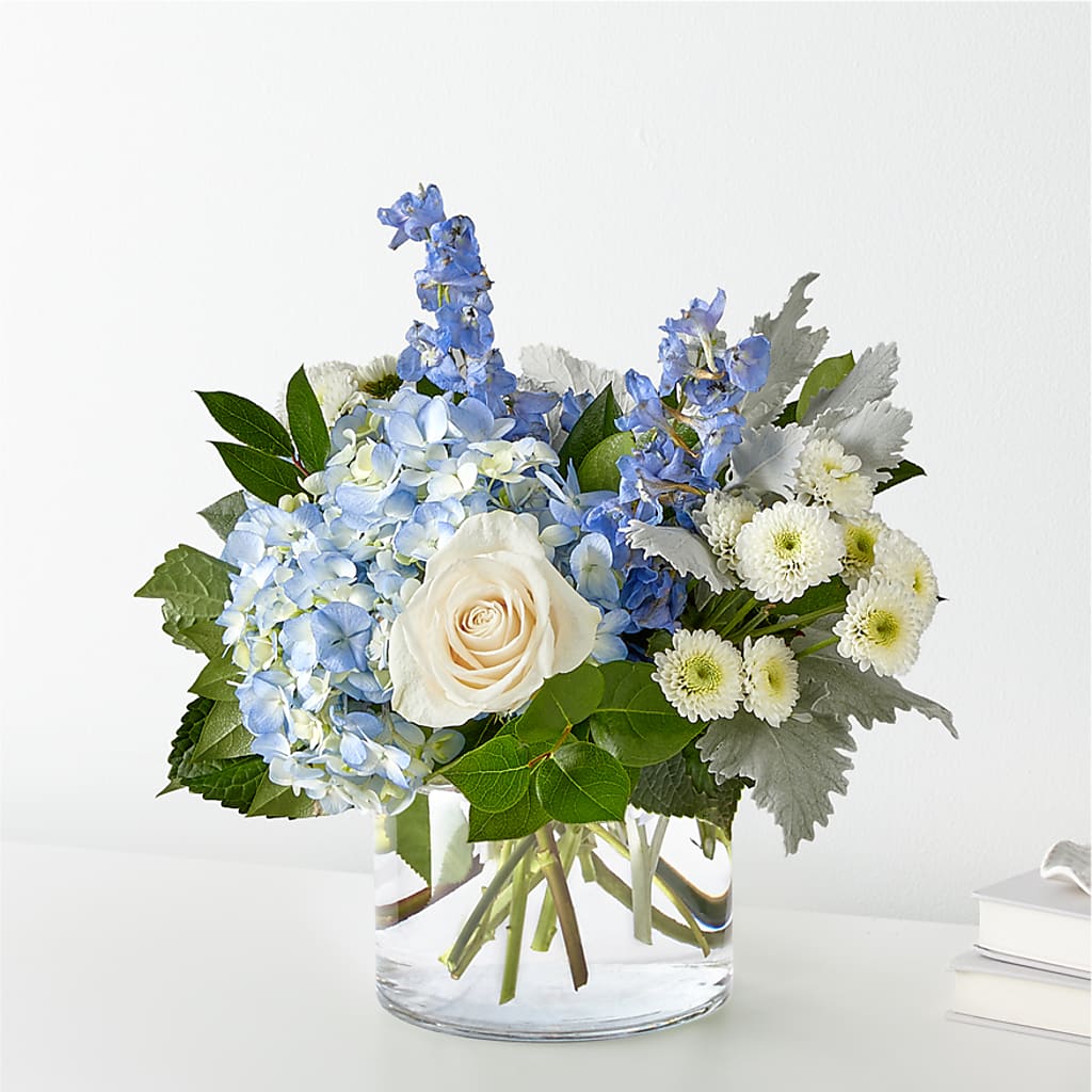 Clear Skies Bouquet – MALLERY'S FLOWERS & GIFTS, Redding CA