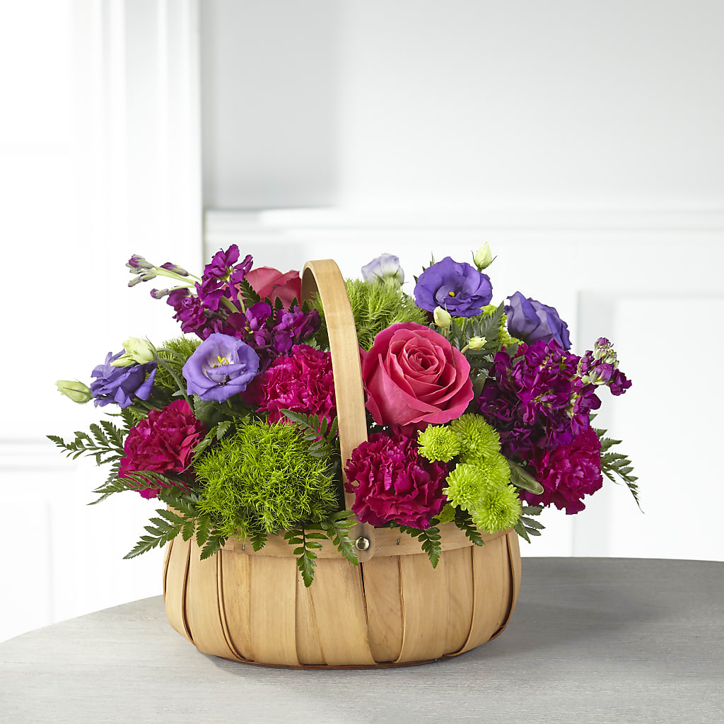 Serene Sanctuary Basket – MALLERY'S FLOWERS & GIFTS, Redding CA