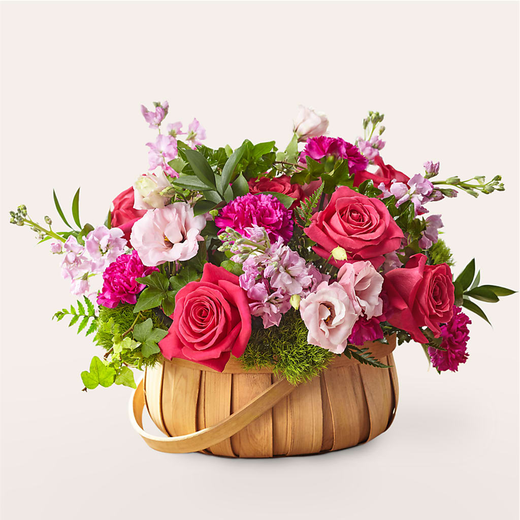 Radiance in Bloom Basket – MALLERY'S FLOWERS & GIFTS, Redding CA