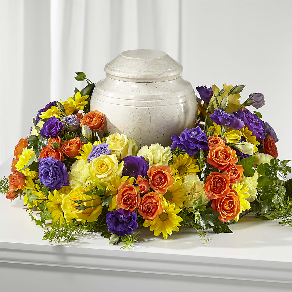 Blossoms of Remembrance Cremation Adornment – MALLERY'S FLOWERS & GIFTS, Redding CA