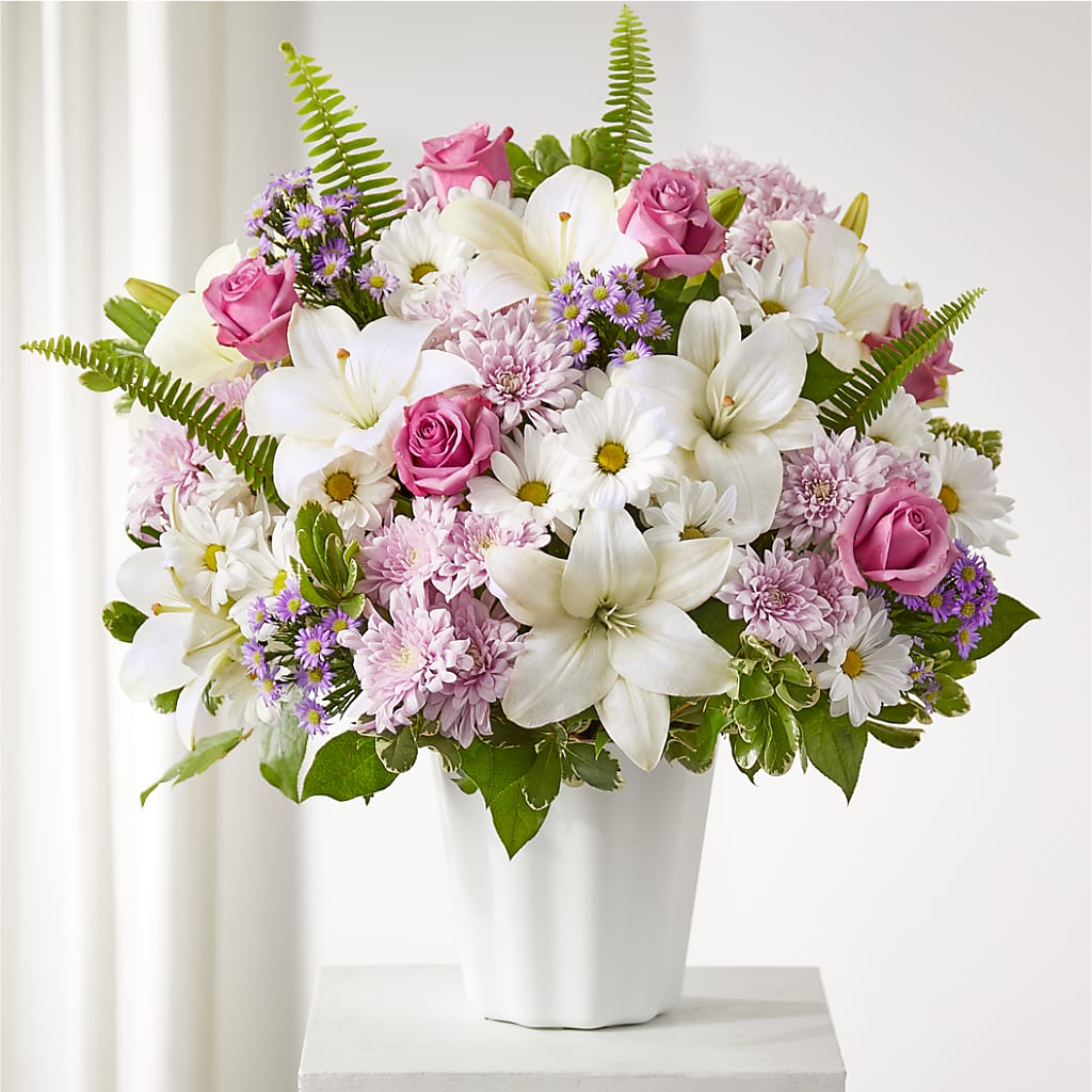 Warmest Thoughts Tabletop Basket – MALLERY'S FLOWERS & GIFTS, Redding CA