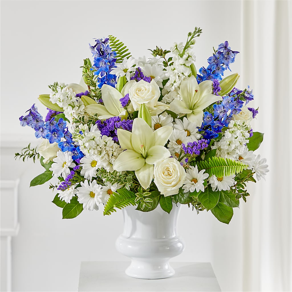 Expressions of Hope Urn Arrangement – MALLERY'S FLOWERS & GIFTS, Redding CA