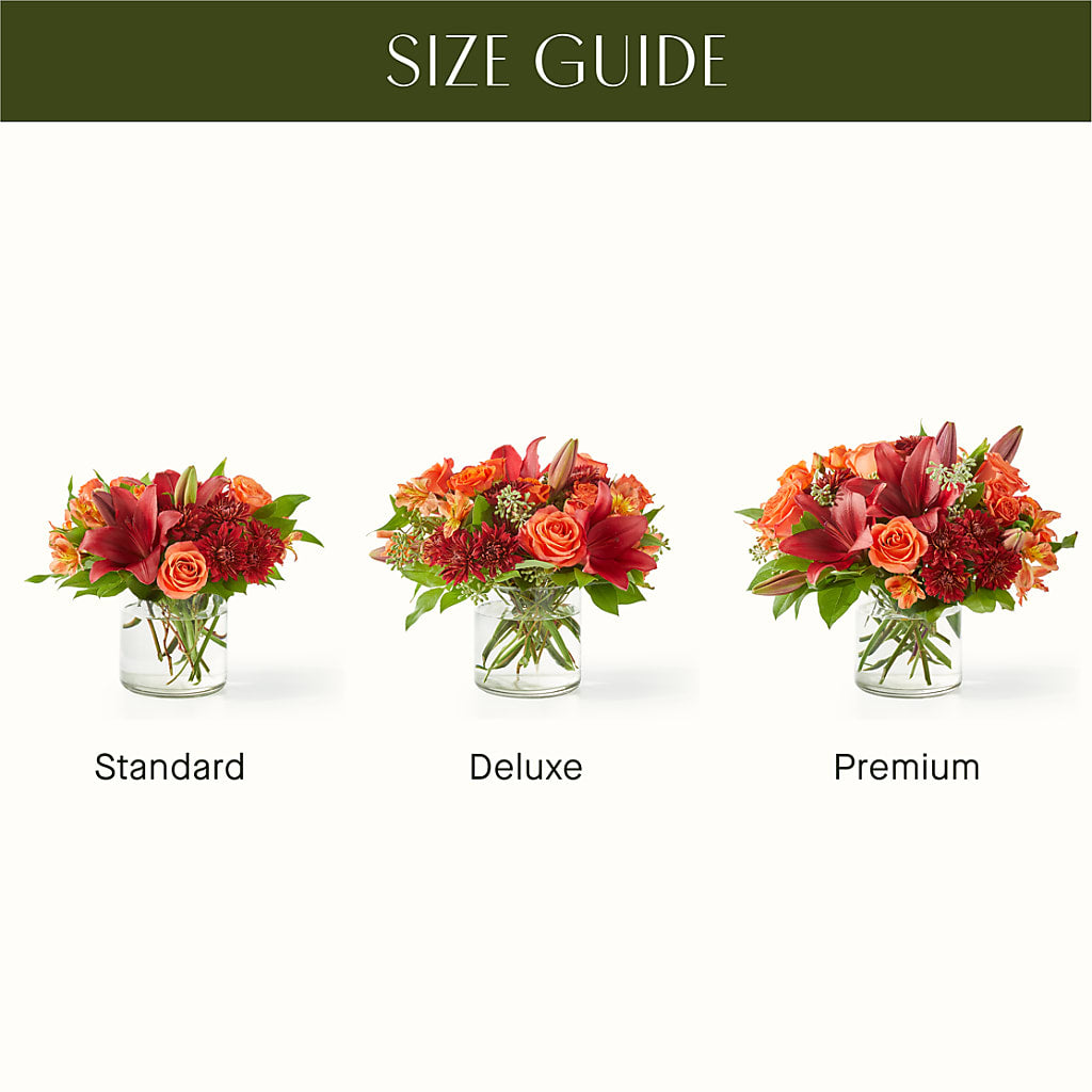 Crimson Leaves Bouquet – MALLERY'S FLOWERS & GIFTS, Redding CA