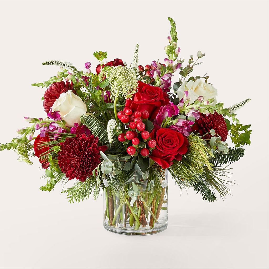 Cranberry Fizz Bouquet – MALLERY'S FLOWERS & GIFTS, Redding CA