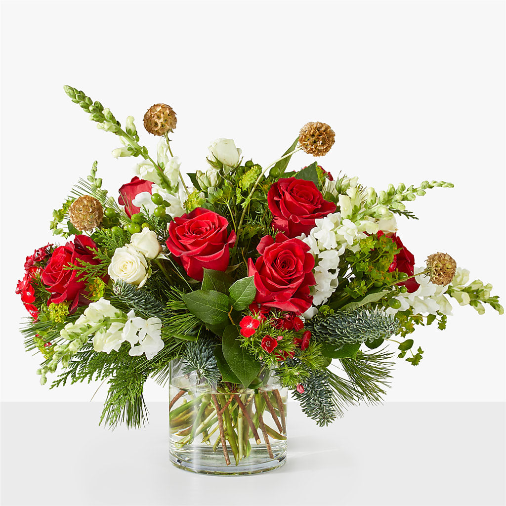 Deck the Halls Bouquet – MALLERY'S FLOWERS & GIFTS, Redding CA