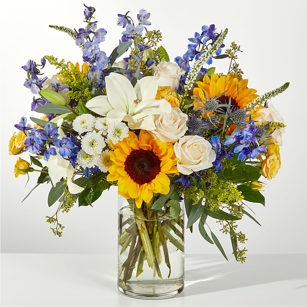 Wonderfully Sunny Bouquet – MALLERY'S FLOWERS & GIFTS, Redding CA