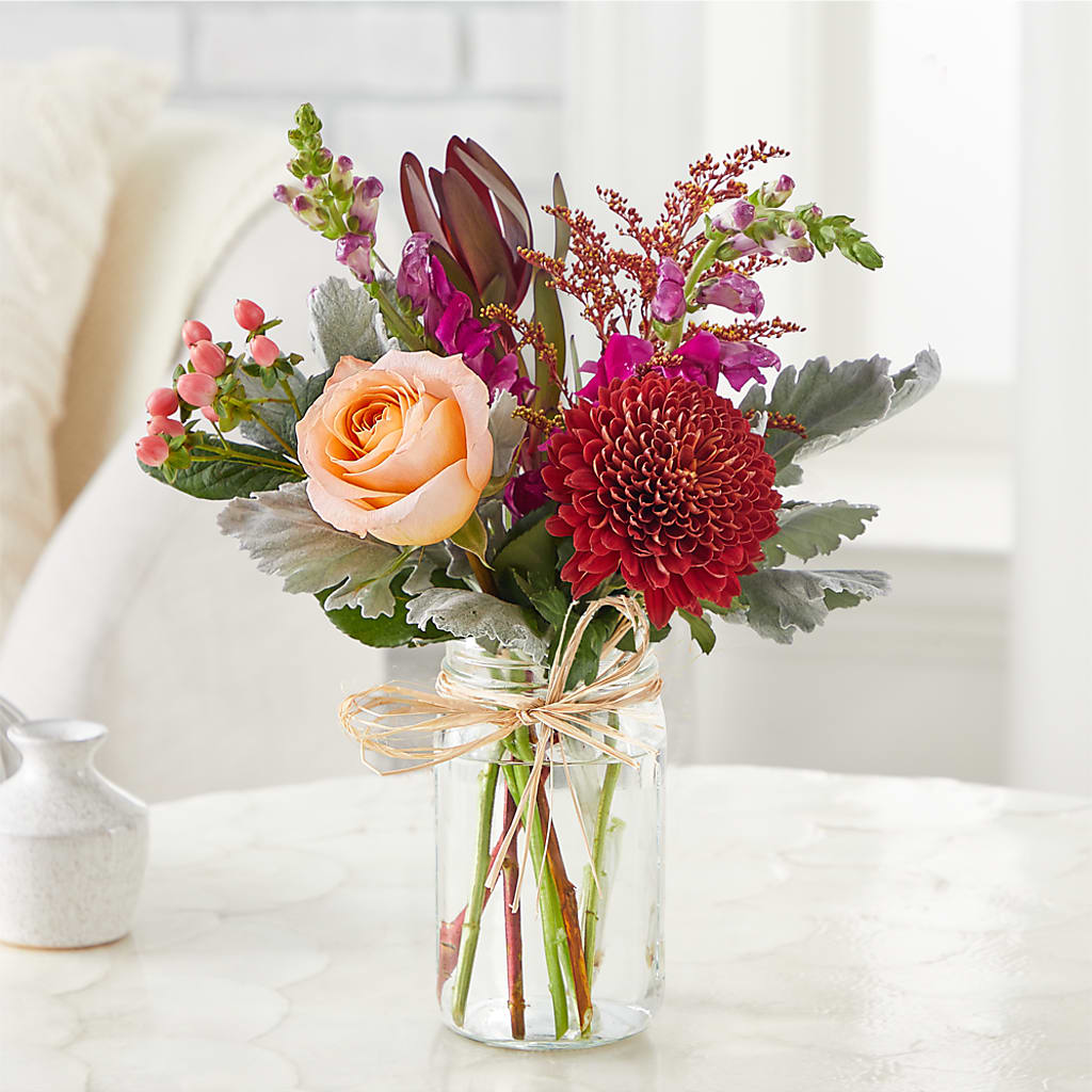 Moody Hues Bouquet – MALLERY'S FLOWERS & GIFTS, Redding CA