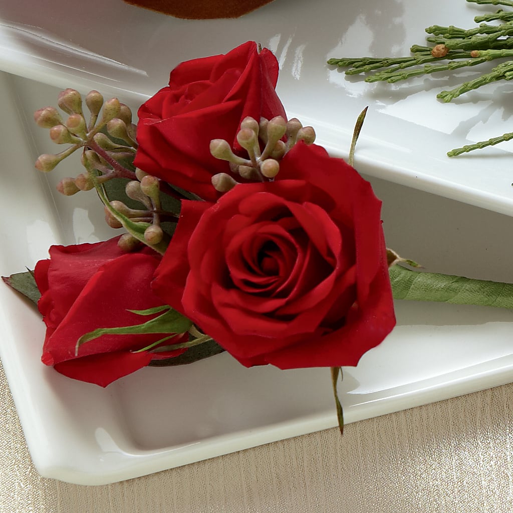 Red Spray Rose Boutonniere – MALLERY'S FLOWERS & GIFTS, Redding CA
