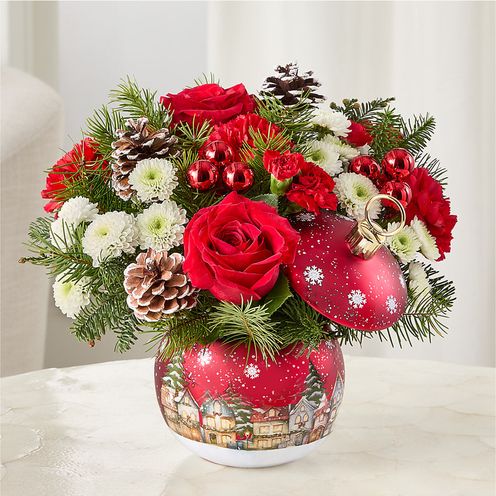 Christmas Carols Ornament – MALLERY'S FLOWERS & GIFTS, Redding CA