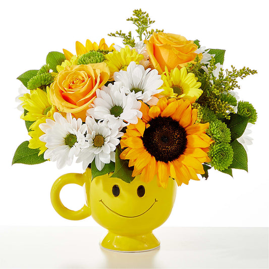 Be Happy Bouquet – MALLERY'S FLOWERS & GIFTS, Redding CA