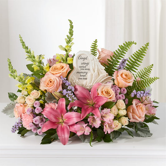 Gentle Light Arrangement – MALLERY'S FLOWERS & GIFTS, Redding CA