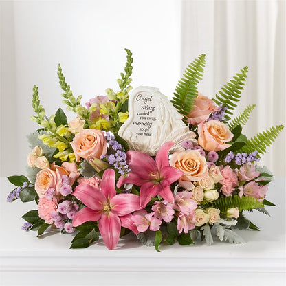 Gentle Light Arrangement – MALLERY'S FLOWERS & GIFTS, Redding CA