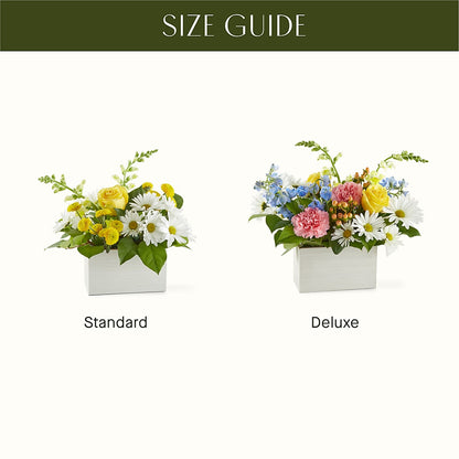 Sun Salutation Box Bouquet – MALLERY'S FLOWERS & GIFTS, Redding CA