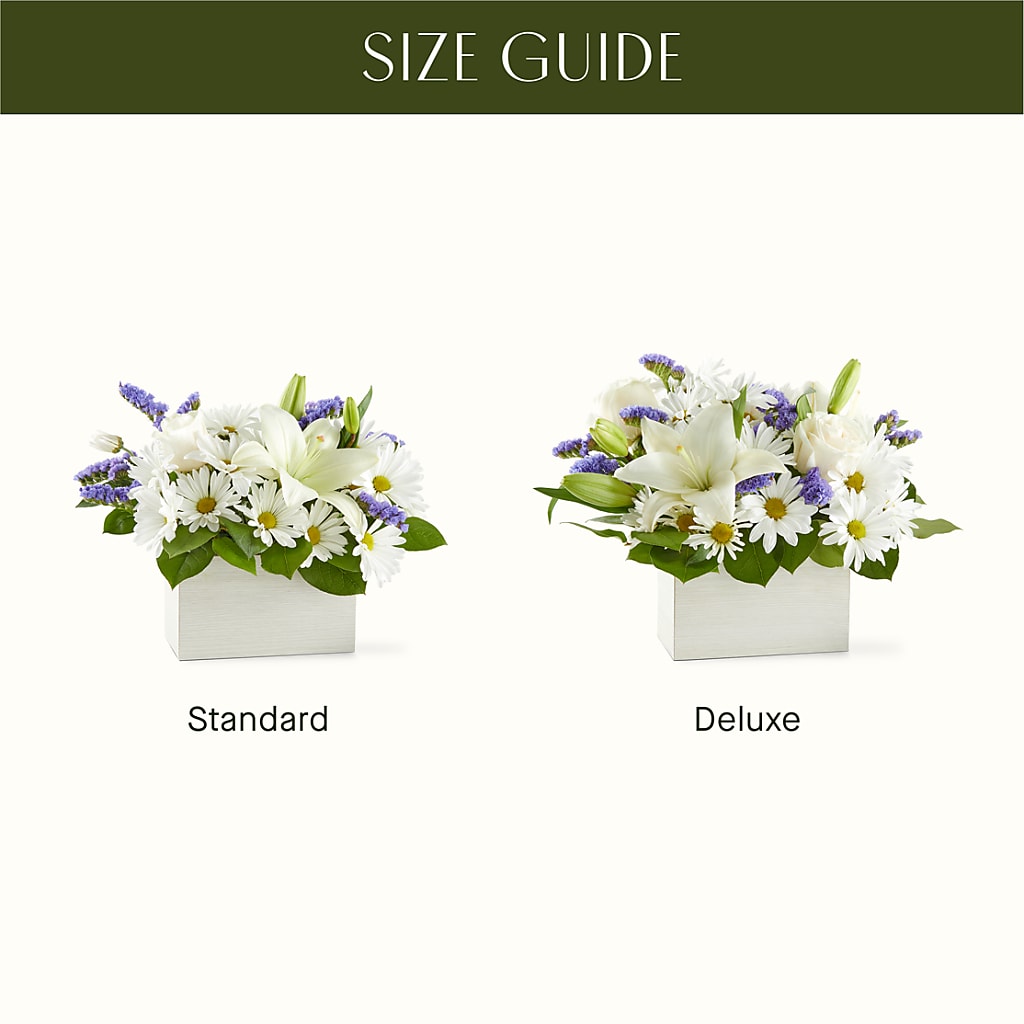 Beyond Blue Box Bouquet – MALLERY'S FLOWERS & GIFTS, Redding CA