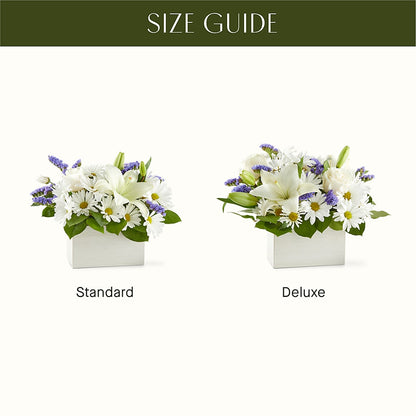 Beyond Blue Box Bouquet – MALLERY'S FLOWERS & GIFTS, Redding CA
