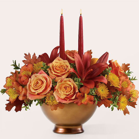 Harvest Table Centerpiece – MALLERY'S FLOWERS & GIFTS, Redding CA
