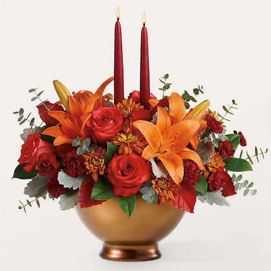 Fruits of Fall Centerpiece – MALLERY'S FLOWERS & GIFTS, Redding CA