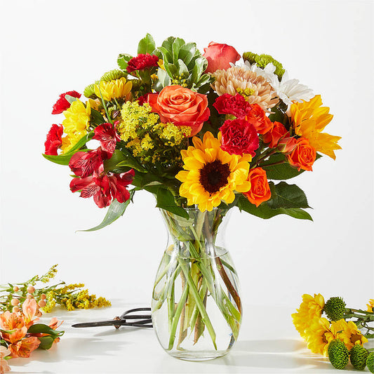 Fall Delight – A Florist Original – MALLERY'S FLOWERS & GIFTS, Redding CA