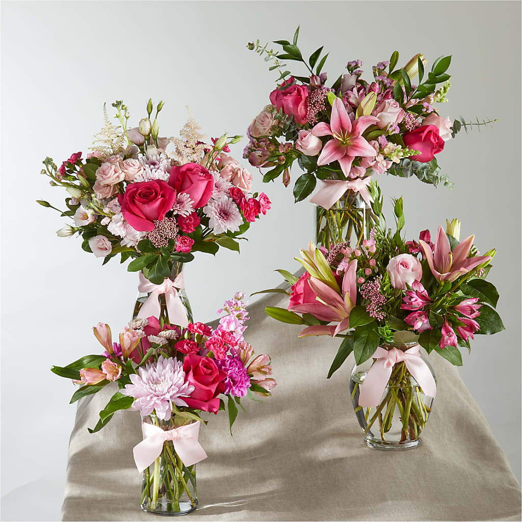 Pink Ribbon - A Florist Original – MALLERY'S FLOWERS & GIFTS, Redding CA