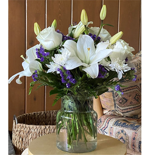Beyond Blue Bouquet – MALLERY'S FLOWERS & GIFTS, Redding CA