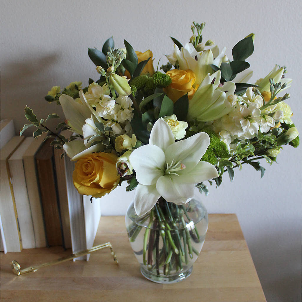 Hope & Serenity Bouquet – MALLERY'S FLOWERS & GIFTS, Redding CA