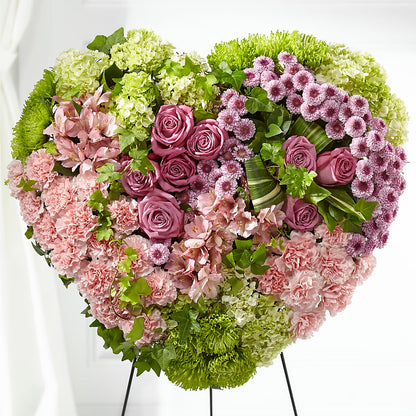 Heartwarming Standing Heart – MALLERY'S FLOWERS & GIFTS, Redding CA