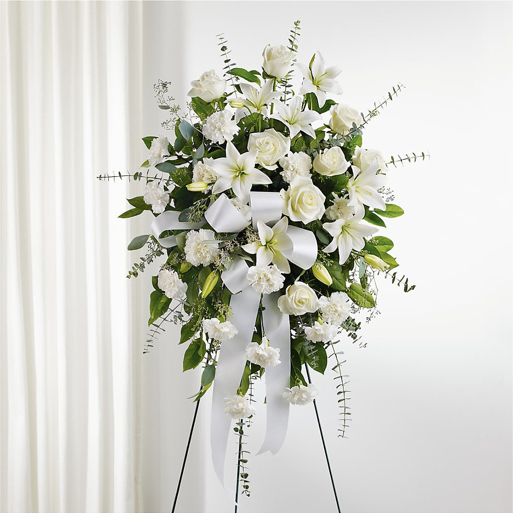 With Care Standing Spray – MALLERY'S FLOWERS & GIFTS, Redding CA