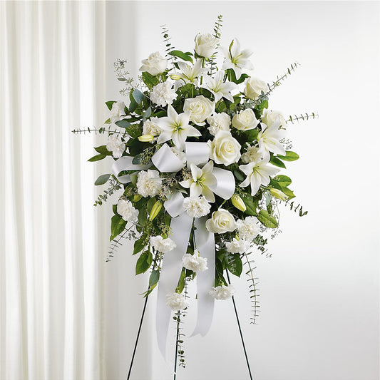 With Care Standing Spray – MALLERY'S FLOWERS & GIFTS, Redding CA