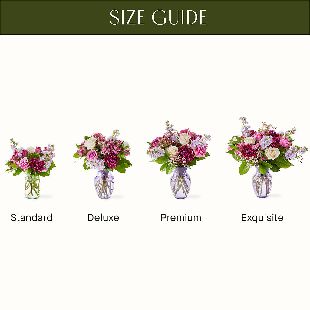 Amethyst Dreams Bouquet – MALLERY'S FLOWERS & GIFTS, Redding CA
