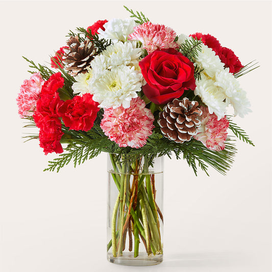 Candy Cane Lane Bouquet – MALLERY'S FLOWERS & GIFTS, Redding CA