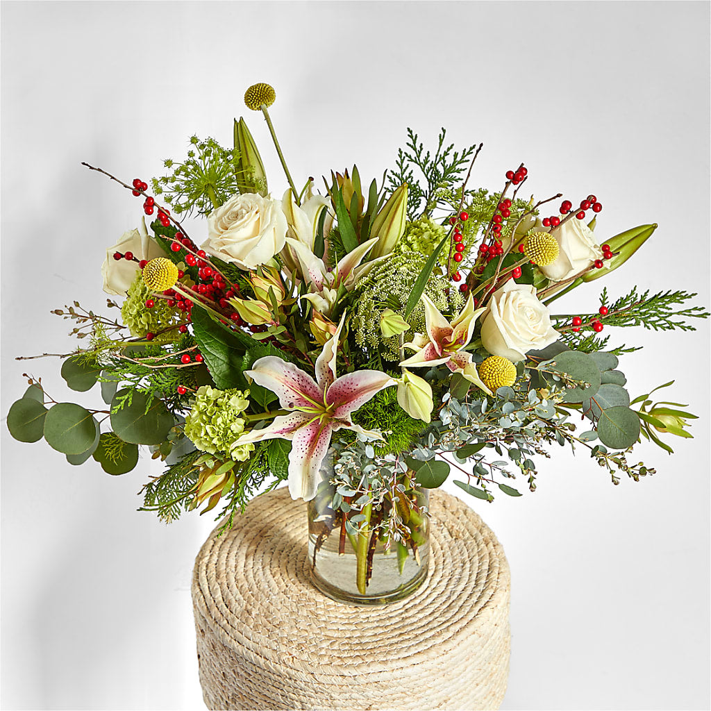 Berry & Bright Bouquet – MALLERY'S FLOWERS & GIFTS, Redding CA