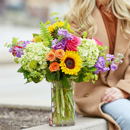 Vibrant Greetings Bouquet – MALLERY'S FLOWERS & GIFTS, Redding CA