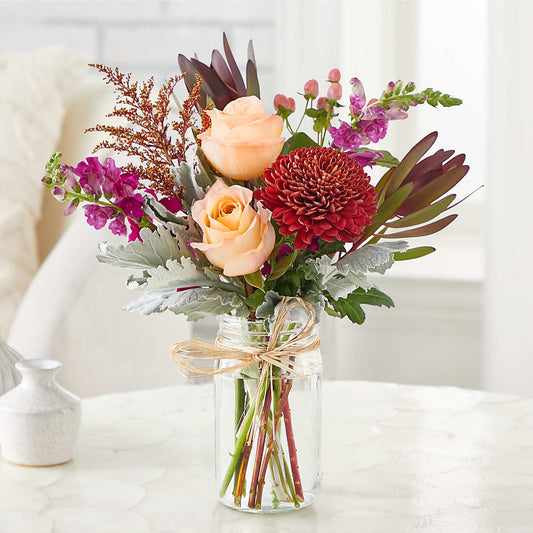 Moody Hues Bouquet – MALLERY'S FLOWERS & GIFTS, Redding CA
