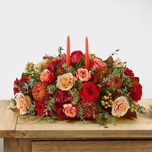 Gather Near Centerpiece – MALLERY'S FLOWERS & GIFTS, Redding CA