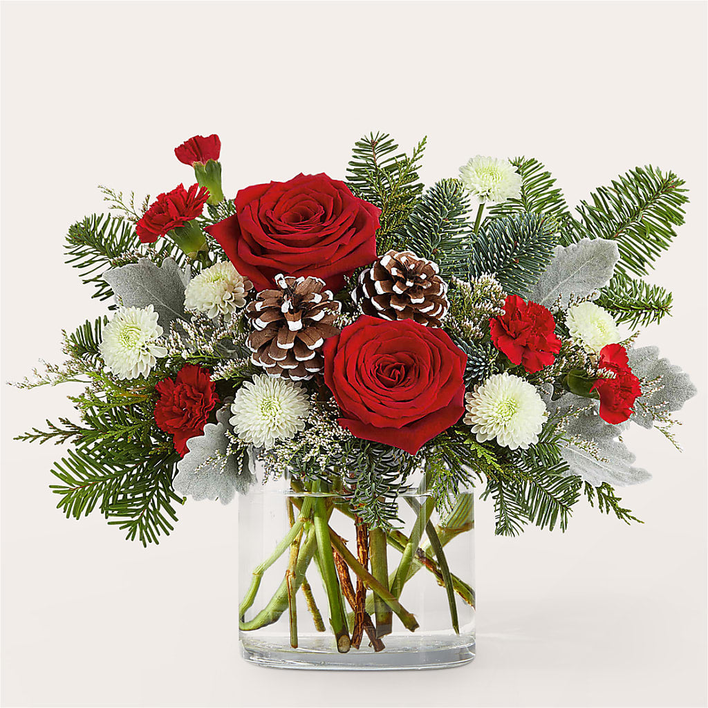 Yule Cheer Bouquet – MALLERY'S FLOWERS & GIFTS, Redding CA