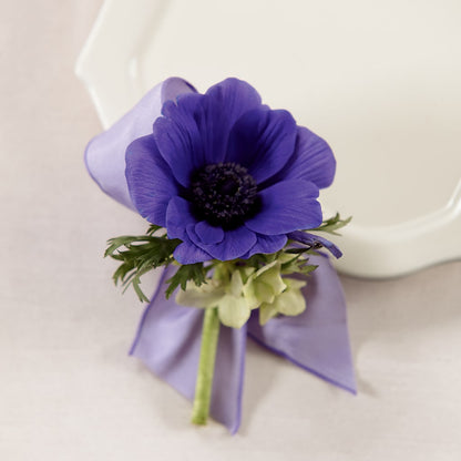 Purple Passion Boutonniere – MALLERY'S FLOWERS & GIFTS, Redding CA