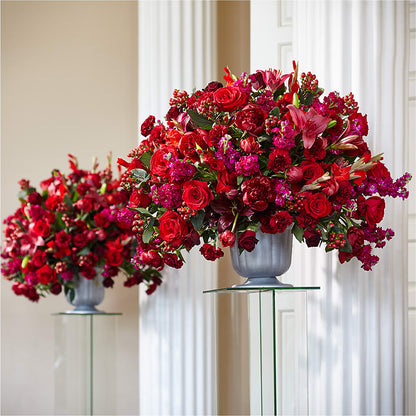 Love & Honor Arrangement – MALLERY'S FLOWERS & GIFTS, Redding CA